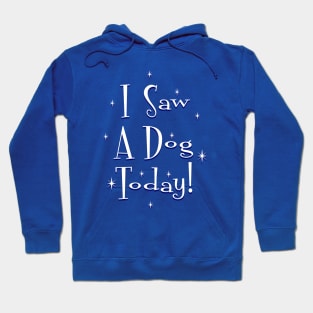 I Saw A Dog Today! Hoodie